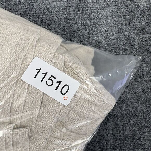 Abercrombie & Fitch Pants Womens Size M Beige Linen Blend Lined Lagenlook - Picture 11 of 11